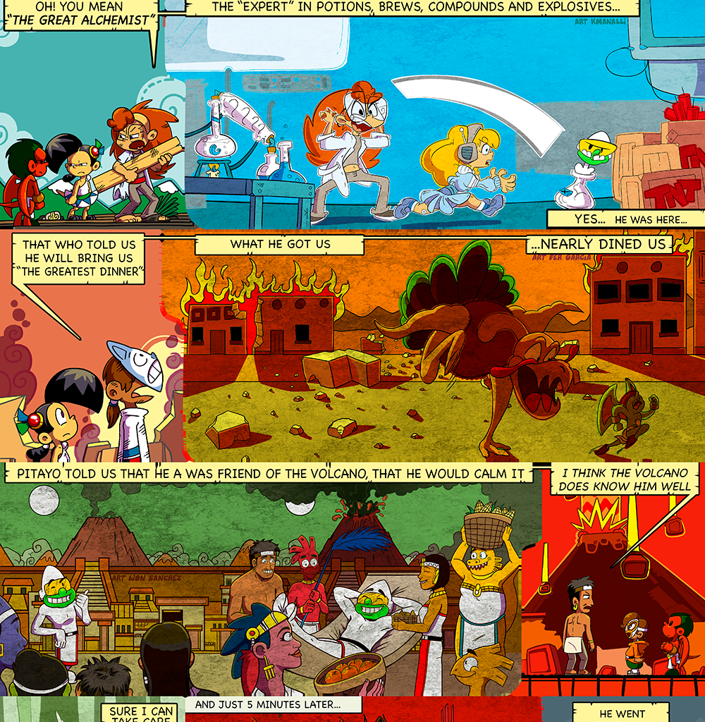 Macoatl - Episode 189, Page 1: The Pitayos 90